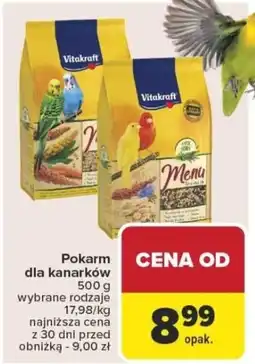 Carrefour Pokarm dla kanarków oferta