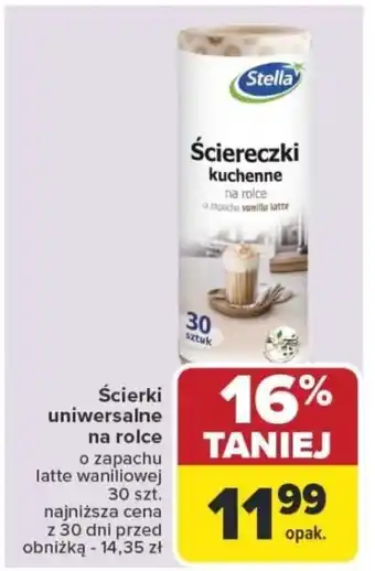 Carrefour Ścierki uniwersalne na rolce oferta