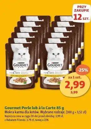 Maxi Zoo Mokra karma dla kota Gourmet perle oferta