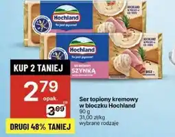 Delikatesy Centrum Hochland Ser kremowy emmentaler 90 g oferta