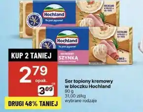 Delikatesy Centrum Hochland Ser kremowy emmentaler 90 g oferta