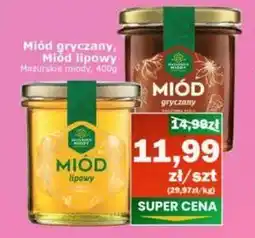 Społem Miód Mazurskie miody oferta