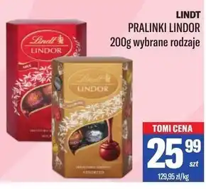 TomiMarkt Lindt Lindor Praliny z czekolady mlecznej 200 g oferta