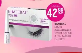 Jaśmin Biotebal serum pobudzające wzrost rzęs XXL oferta