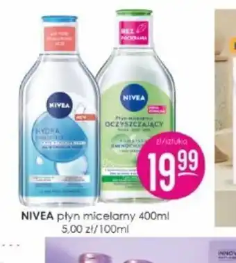 Jaśmin NIVEA płyn micelarny oferta