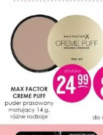 Jaśmin Max Factor Creme Puff oferta