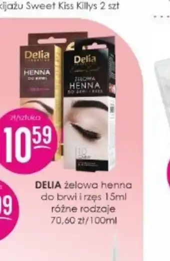 Jaśmin Delia, żelowa henna do brwi i rzęs oferta