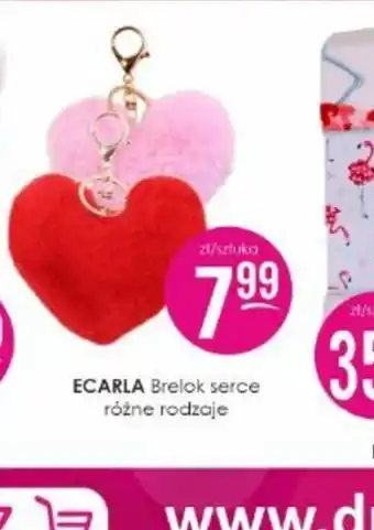 Jaśmin Ecarla Brelok serce oferta