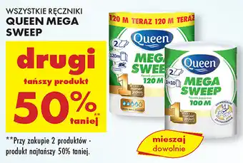 Biedronka Ręczniki Queen Mega Sweep oferta