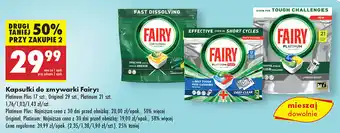 Biedronka Kapsułki do zmywarki Fairy oferta