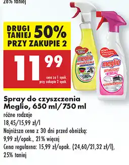 Biedronka Spray do czyszczenia Meglio oferta