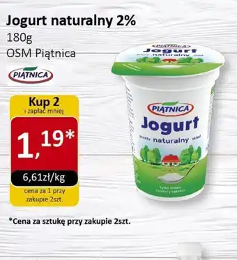 Market Point Jogurt naturalny 2% OSM Piątnica oferta