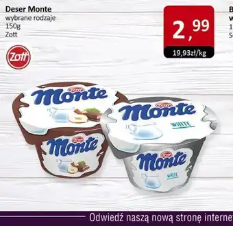 Market Point Deser Monte Zott oferta