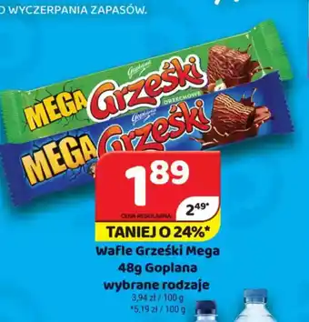 Delfin Wafle Grześki Mega Goplana oferta