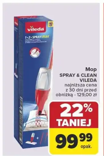 Carrefour Mop spray & clean vileda oferta