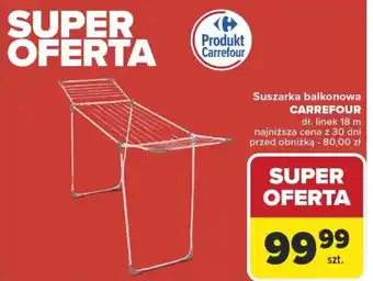 Carrefour Suszarka balkonowa carrefour oferta