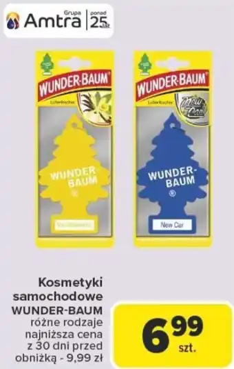 Carrefour Kosmetyki samochodowe wunder-baum oferta