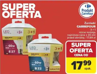 Carrefour Żarówki carrefour oferta