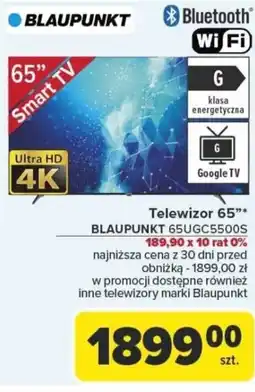 Carrefour Telewizor 65 blaupunkt oferta