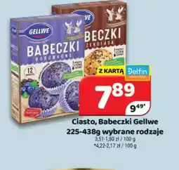 Delfin Ciasto, Babeczki Gellwe oferta