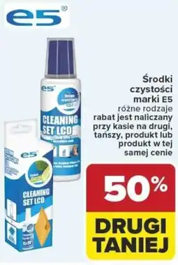 Carrefour Środki czystości marki E5 oferta