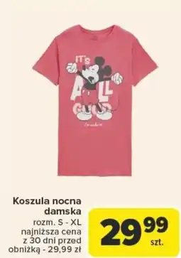 Carrefour Koszula nocna damska oferta