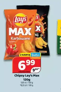 Delfin Chipsy Lay's Max oferta