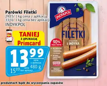 Prim Market Parówki Filetki Indykpol oferta