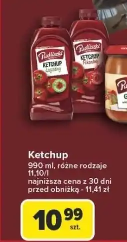 Carrefour Ketchup Pudliszki oferta