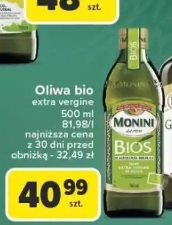 Carrefour Oliwa bio MONINI oferta