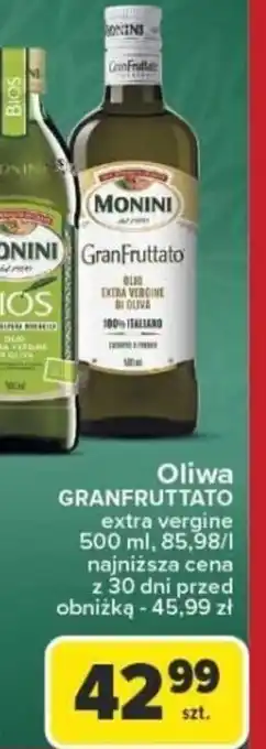 Carrefour Oliwa GRANFRUTTATO MONINI oferta