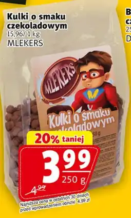 Prim Market Kulki o smaku czekoladowym Mlekers oferta