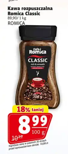 Prim Market Kawa rozpuszczalna Romica Classic oferta