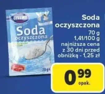 Carrefour Soda oczyszczona GELLWE oferta