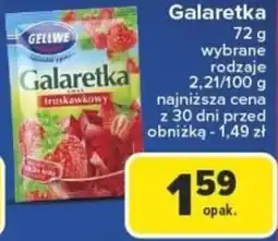 Carrefour Galaretka GELLWE oferta