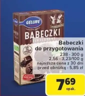 Carrefour Babeczki do przygotowania GELLWE oferta