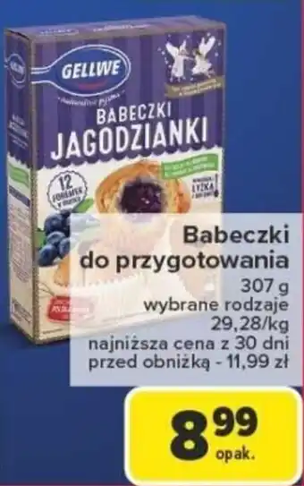 Carrefour Babeczki do przygotowania GELLWE oferta