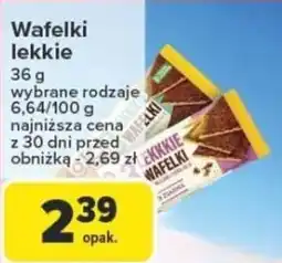 Carrefour Wafelki lekkie SONKO oferta