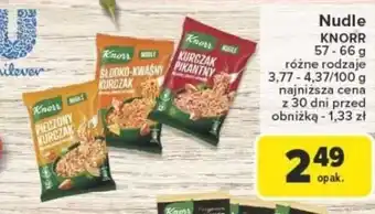 Carrefour Nudle KNORR oferta