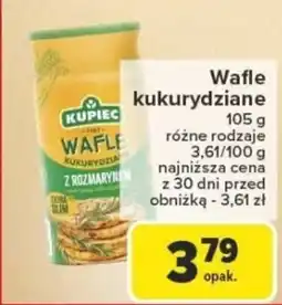 Carrefour Wafle kukurydziane KUPIEC oferta