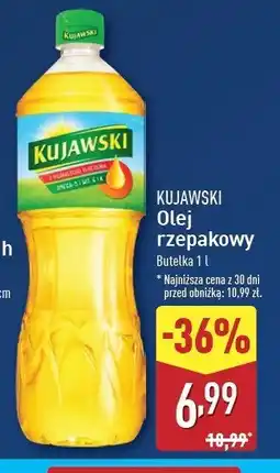 ALDI Olej rzepakowy Kujawski Kujawski kruszwica oferta