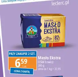 E.Leclerc Masło ekstra Łowickie oferta