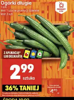 Delikatesy Centrum Ogórki długie oferta