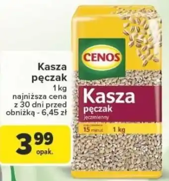 Carrefour Kasza pęczak CENOS oferta