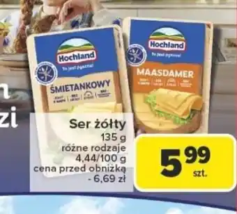 Carrefour Ser żółty Hochland oferta