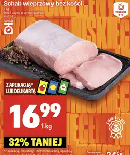 Delikatesy Centrum Schab wieprzowy bez kości oferta