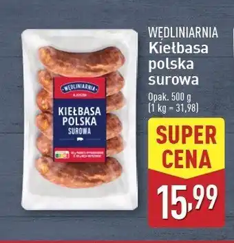 ALDI Kiełbasa polska surowa Wędliniarnia oferta