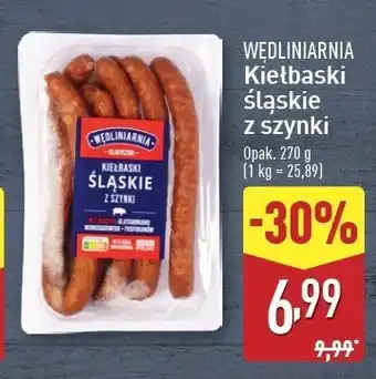 ALDI Kiełbaski śląskie z szynki Wędliniarnia oferta