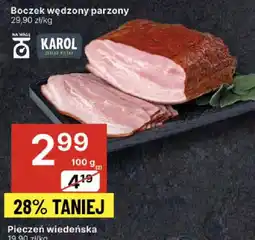 Delikatesy Centrum Boczek wędzony parzony Karol oferta