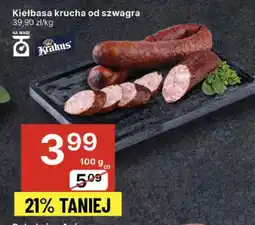 Delikatesy Centrum Kiełbasa krucha od szwagra Krakus oferta